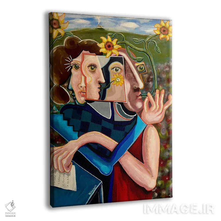 تابلو کلاسیک فهرست آرزوها اثر دیلان گیل - نمای پرسپکتیو محصول