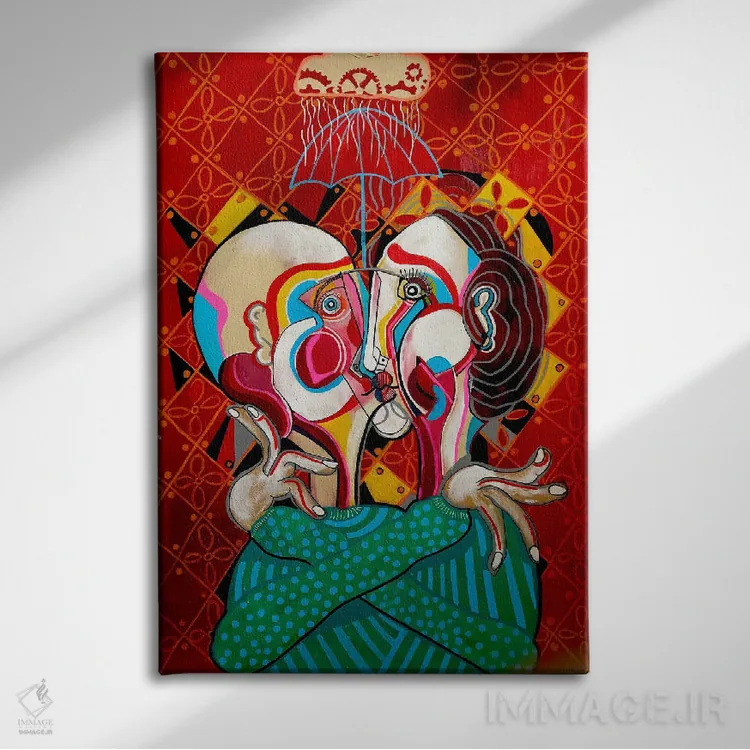 تابلو کلاسیک لحظه ای در زمان اثر دیلان گیل - نمای روبهرو روی دیوار