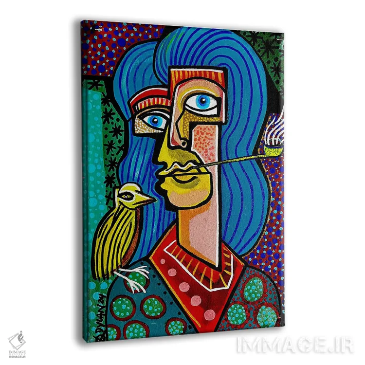 تابلو کلاسیک هر جا که بروم، آنجا هستم اثر دیلان گیل - نمای پرسپکتیو محصول