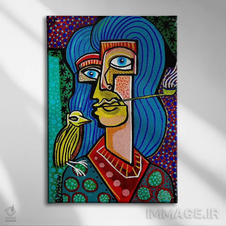 تابلو کلاسیک هر جا که بروم، آنجا هستم اثر دیلان گیل - نمای روبهرو روی دیوار