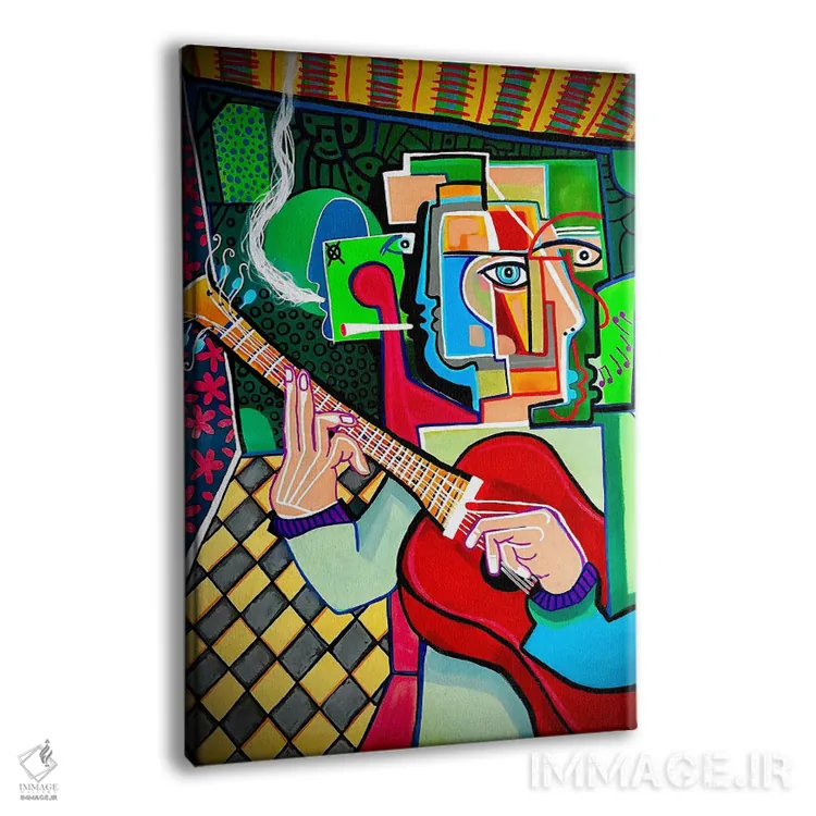 تابلو کلاسیک پژواک های زیرزمین خالی اثر دیلان گیل - نمای پرسپکتیو محصول