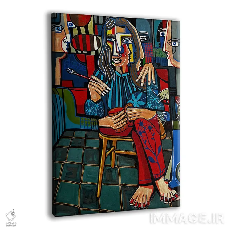 تابلو کلاسیک پژواک های دیروز اثر دیلان گیل - نمای پرسپکتیو محصول