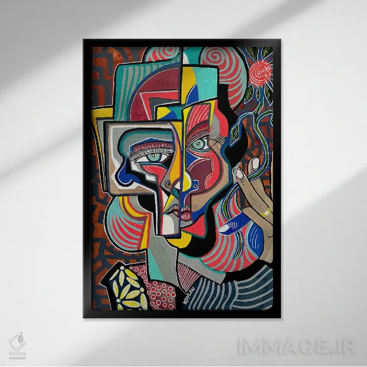 تابلو کلاسیک قوانین و مقررات اثر دیلان گیل - نمای قابدار مشکی