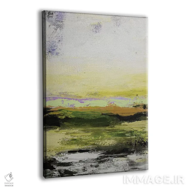 تابلو انتزاعی منظره انتزاعی چهاردهم اثر رباورهاا کریستوا - نمای پرسپکتیو محصول