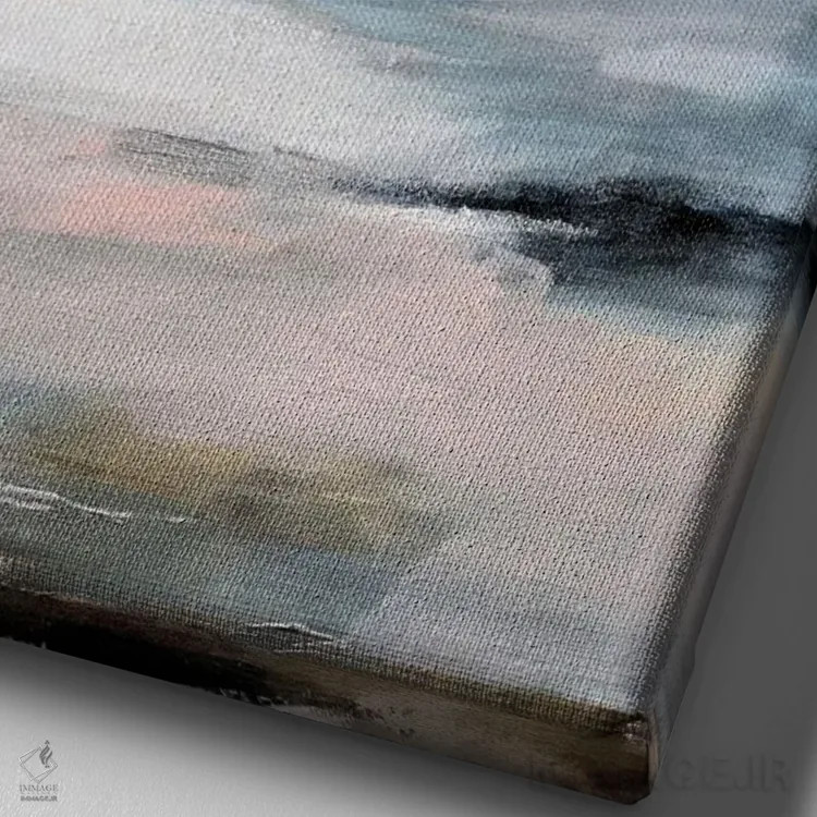 تابلو مدرن منظره抽س ن ۵۹۱۹ اثر رباورهاا کریستوا - نمای نزدیک بافت بوم