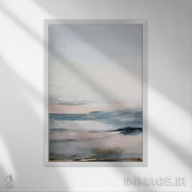 تابلو مدرن منظره抽س ن ۵۹۱۹ اثر رباورهاا کریستوا - نمای قابدار سفید