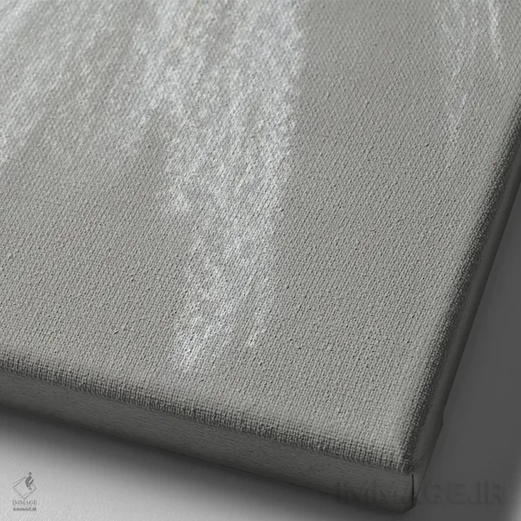 تابلو دکوراتیو مجموعه بهار و تابستان ۲۰۲۰ الکساندر مک کویین اثر الی عظیزیان - نمای نزدیک بافت بوم