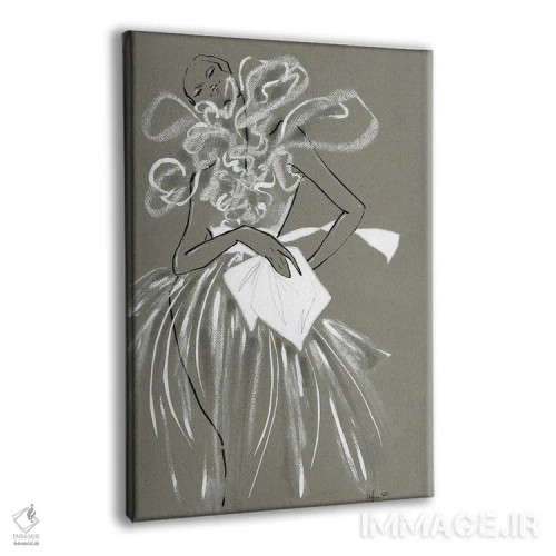 تابلو دکوراتیو کوتور جدید IV اثر الی عظیزیان - نمای پرسپکتیو محصول