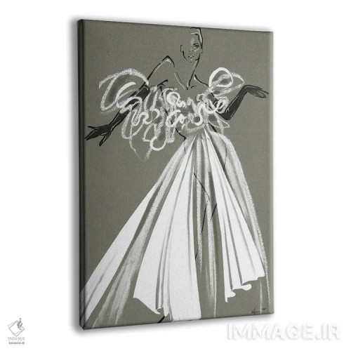 تابلو دکوراتیو کوتور جدید III اثر الی عظیزیان - نمای پرسپکتیو محصول