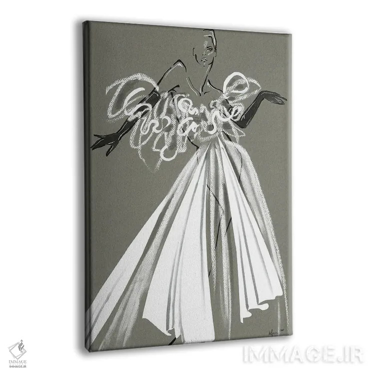 تابلو دکوراتیو کوتور جدید III اثر الی عظیزیان - نمای پرسپکتیو محصول