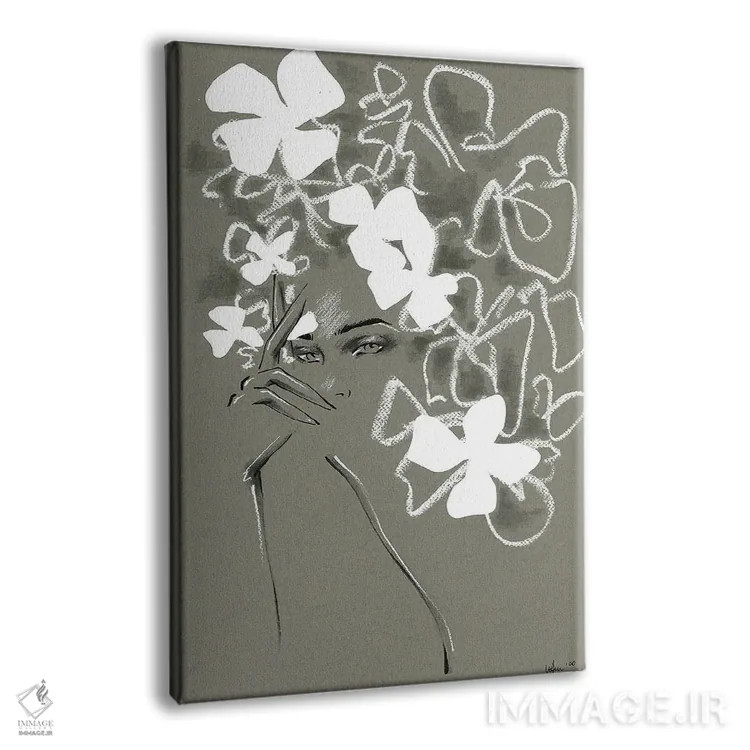 تابلو دکوراتیو کوتور جدید V اثر الی عظیزیان - نمای پرسپکتیو محصول