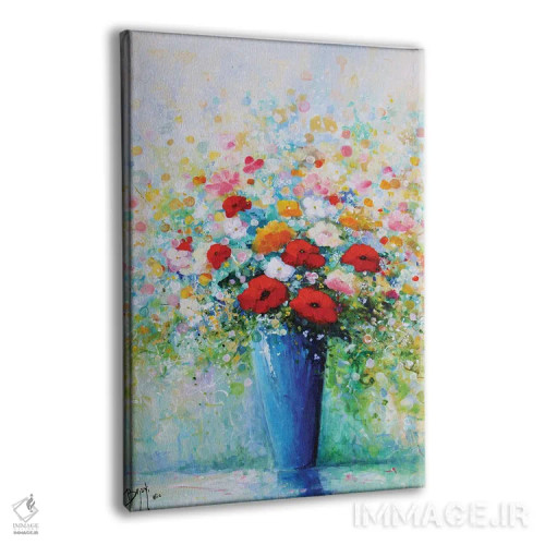 تابلو مدرن بهار اثر اریک برونی - نمای پرسپکتیو محصول