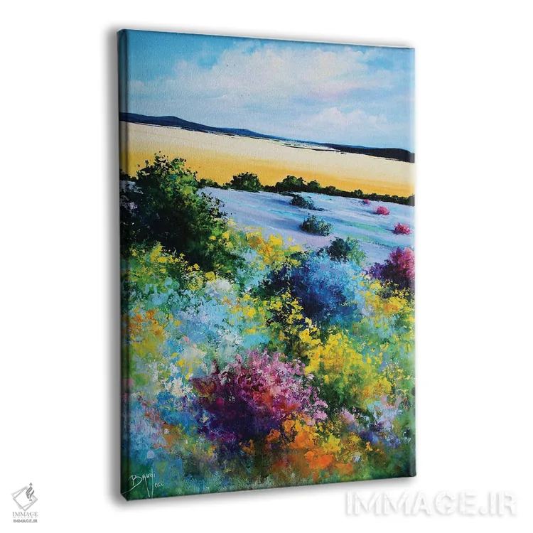 تابلو مدرن اسطوخودوس و جارو اثر اریک برونی - نمای پرسپکتیو محصول