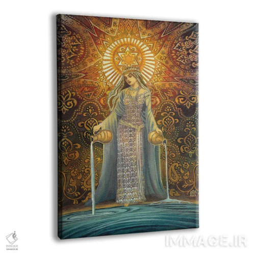 تابلو دکوراتیو ستاره: الهه امید اثر امیلی بالیوت - نمای پرسپکتیو محصول