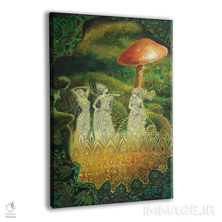 تابلو دکوراتیو توآتا ده دانان اثر امیلی بالیوت - نمای پرسپکتیو محصول