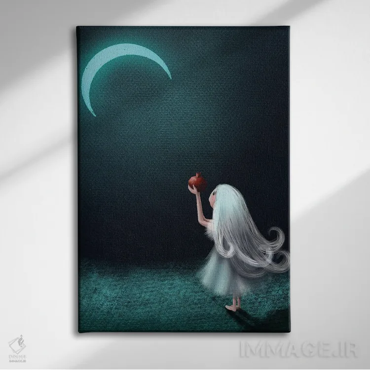 تابلو دکوراتیو انقلاب زمستانی اثر الی بیک زاده - نمای روبهرو روی دیوار