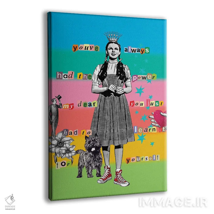 تابلو دکوراتیو تو قدرت داری اثر اریکا سی. برادرز - نمای پرسپکتیو محصول