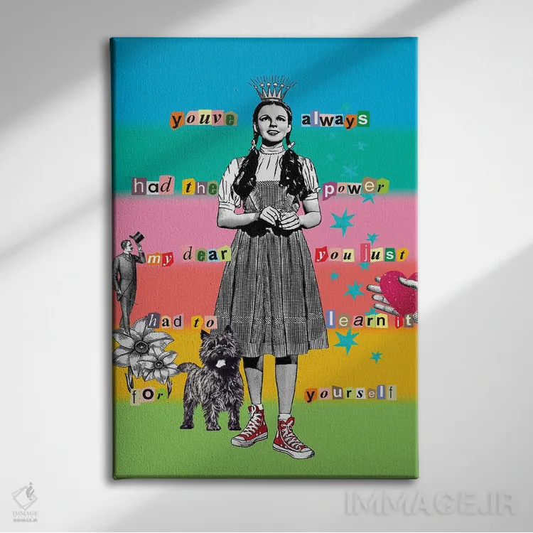 تابلو دکوراتیو تو قدرت داری اثر اریکا سی. برادرز - نمای روبهرو روی دیوار