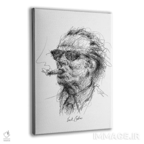 تابلو دکوراتیو جک اثر ریک سنتنو - نمای پرسپکتیو محصول