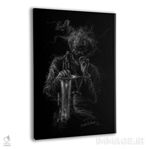 تابلو دکوراتیو جو هندرسون اثر ریک سنتنو - نمای پرسپکتیو محصول