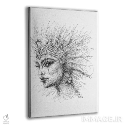 تابلو دکوراتیو آوانگارد اثر ریک سنتنو - نمای پرسپکتیو محصول