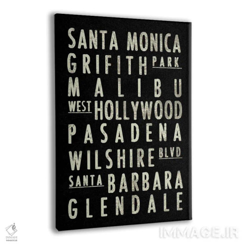 تابلو دکوراتیو ال ای اثر ارین کلارک - نمای پرسپکتیو محصول