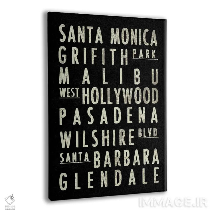 تابلو دکوراتیو ال ای اثر ارین کلارک - نمای پرسپکتیو محصول