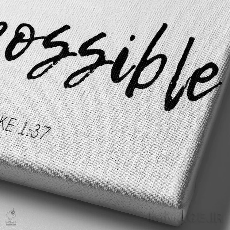 تابلو مدرن لوک اثر ارین کلارک - نمای نزدیک بافت بوم