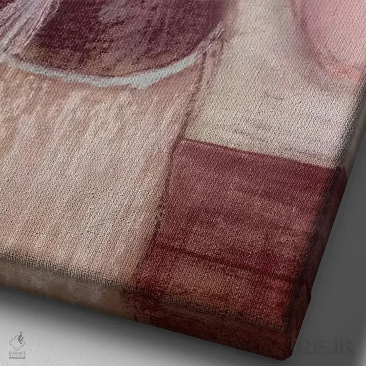 تابلو کلاسیک آرایشگاه اثر ادگار دگا - نمای نزدیک بافت بوم