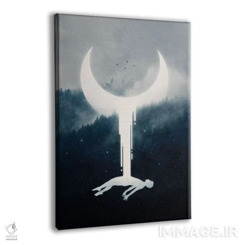 تابلو دکوراتیو نورافشانی اثر انکل دیکا - نمای پرسپکتیو محصول