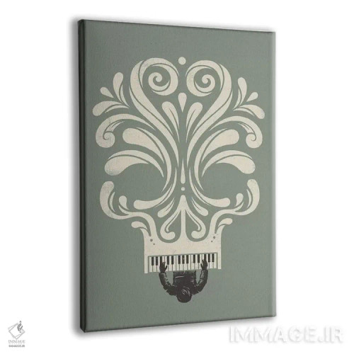 تابلو دکوراتیو آهنگ کشنده ۲ اثر انکل دیکا - نمای پرسپکتیو محصول