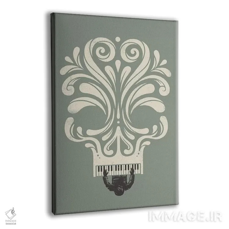 تابلو دکوراتیو آهنگ کشنده ۲ اثر انکل دیکا - نمای پرسپکتیو محصول