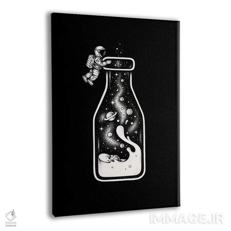 تابلو دکوراتیو راه شیری اثر انکل دیکا - نمای پرسپکتیو محصول