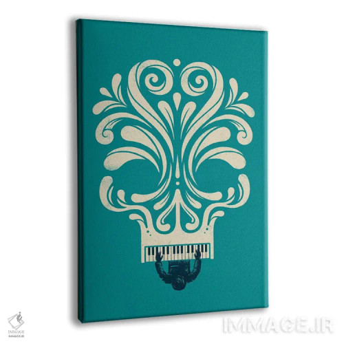 تابلو دکوراتیو آهنگ کشنده ۴ اثر انکل دیکا - نمای پرسپکتیو محصول