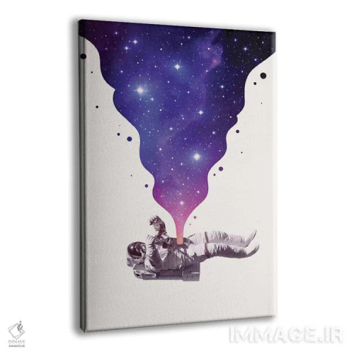 تابلو دکوراتیو فضا درون اثر انکل دیکا - نمای پرسپکتیو محصول