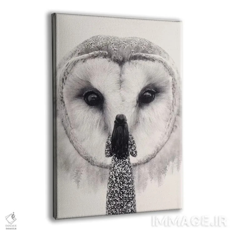 تابلو دکوراتیو دوست شبانه اثر انکل دیکا - نمای پرسپکتیو محصول