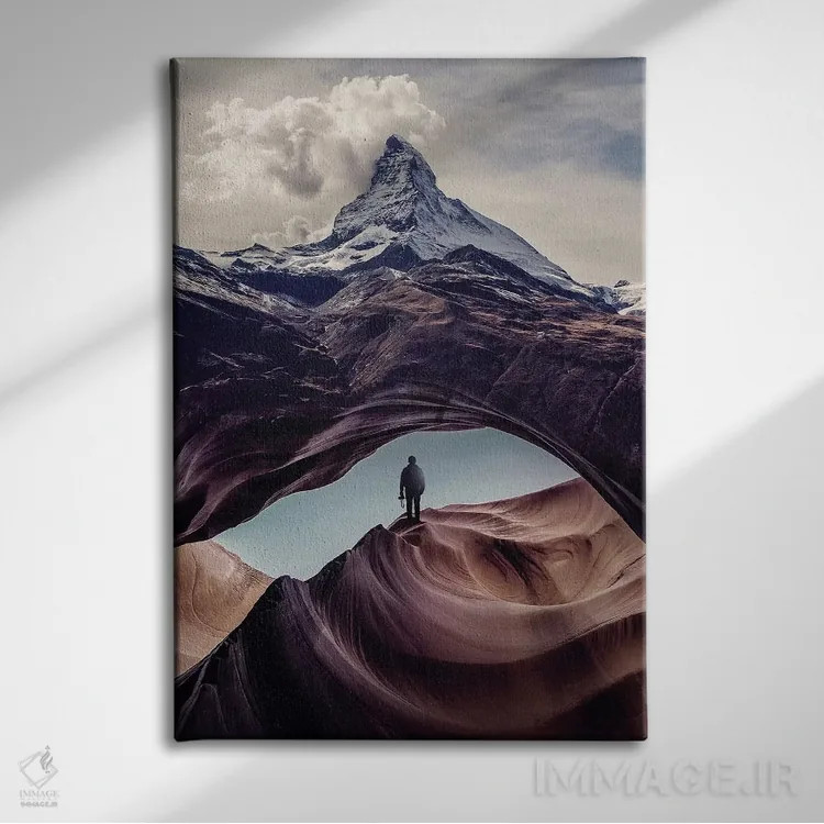 تابلو دکوراتیو حیات وحش شگفت انگیز ۲ اثر انکل دیکا - نمای روبهرو روی دیوار