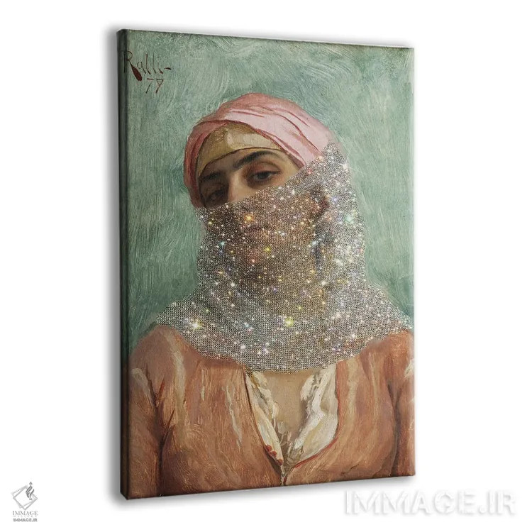 تابلو دکوراتیو زیبایی ۳ اثر آرت اله - نمای پرسپکتیو محصول
