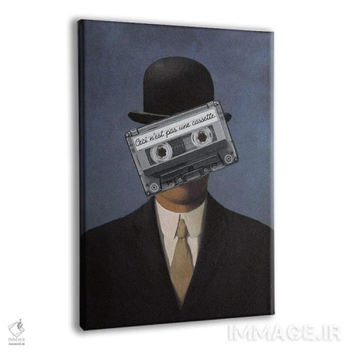 تابلو دکوراتیو این نوار نیست اثر آرت اله - نمای پرسپکتیو محصول