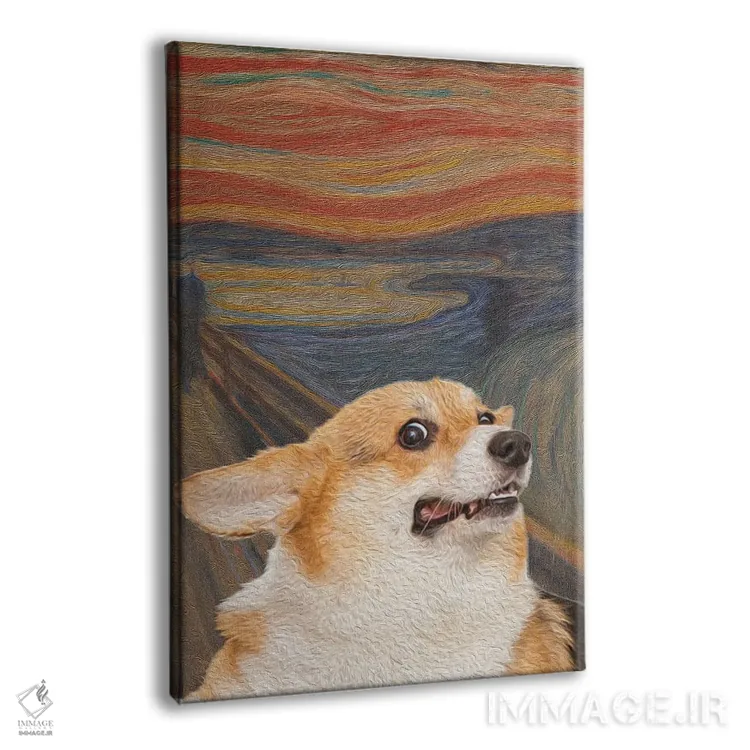 تابلو دکوراتیو پارس اثر آرت اله - نمای پرسپکتیو محصول