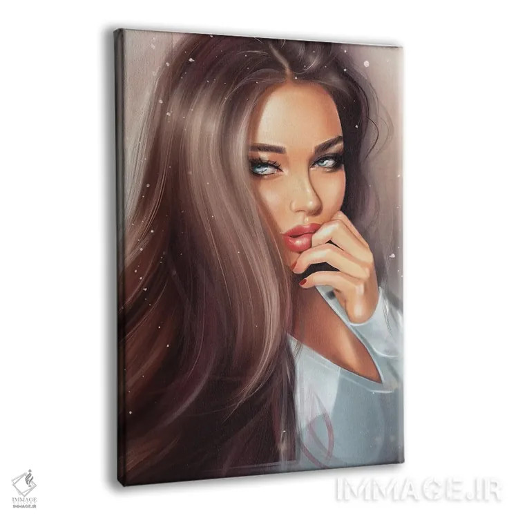 تابلو دکوراتیو زیبایی اثر ارین فلیس - نمای پرسپکتیو محصول