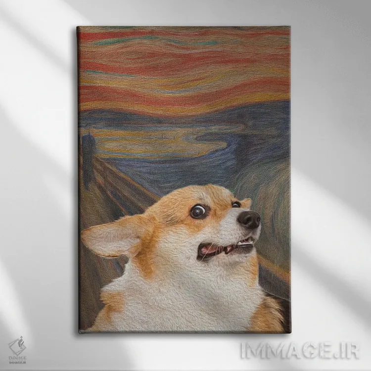 تابلو دکوراتیو پارس اثر آرت اله - نمای روبهرو روی دیوار