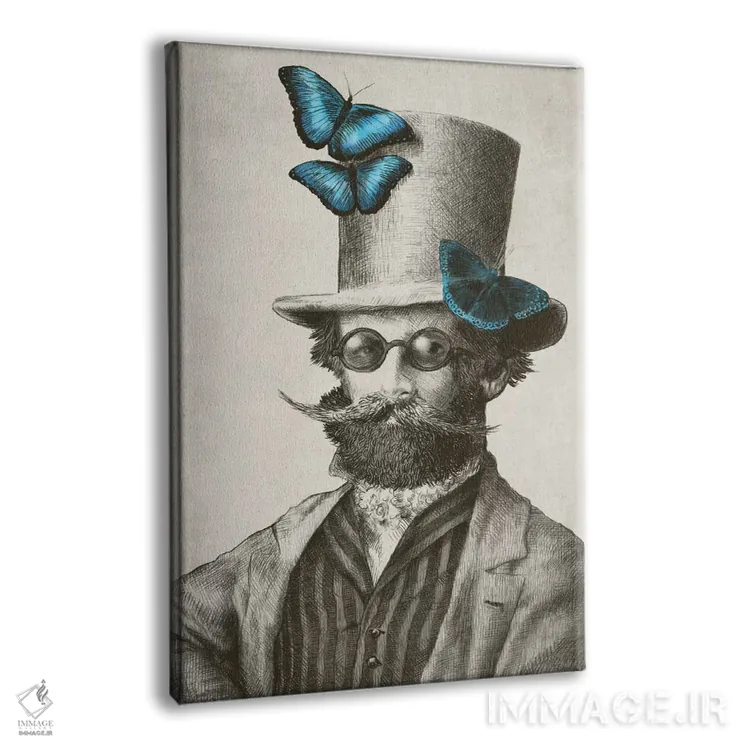 تابلو دکوراتیو دکتر پاپینجی اثر اریک فن - نمای پرسپکتیو محصول