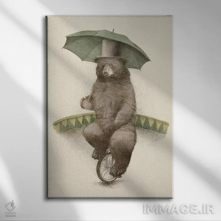 تابلو دکوراتیو فردریک اثر اریک فن - نمای روبهرو روی دیوار