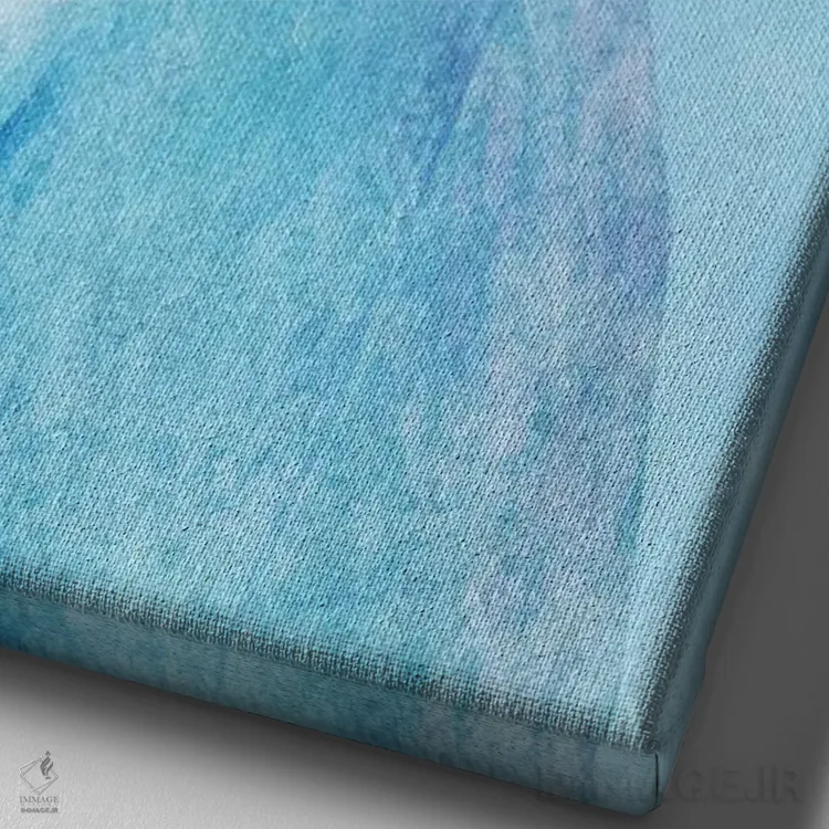 تابلو دکوراتیو بالا بر اثر اریک فن - نمای نزدیک بافت بوم