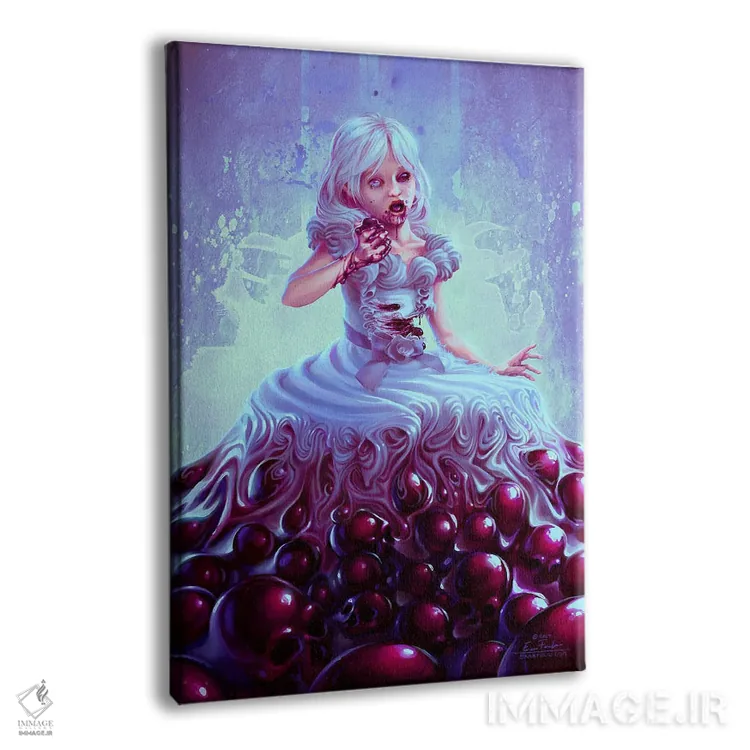 تابلو دکوراتیو شیرین دوست اثر اران فاولر - نمای پرسپکتیو محصول