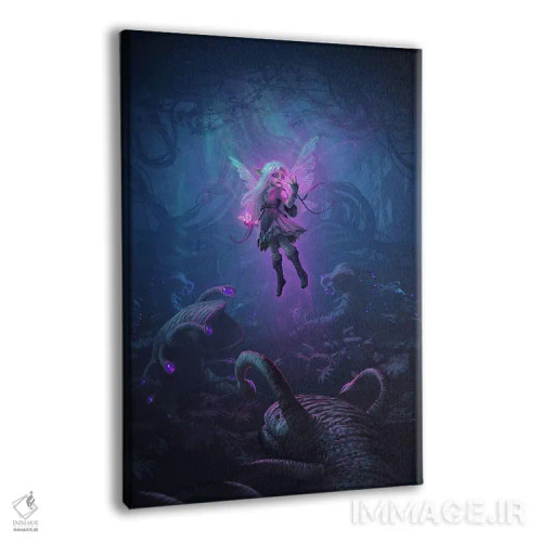 تابلو دکوراتیو تاریک شده اثر اران فاولر - نمای پرسپکتیو محصول