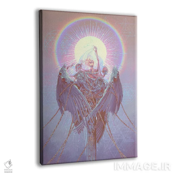 تابلو دکوراتیو بالاروی ناموفق اثر اران فاولر - نمای پرسپکتیو محصول