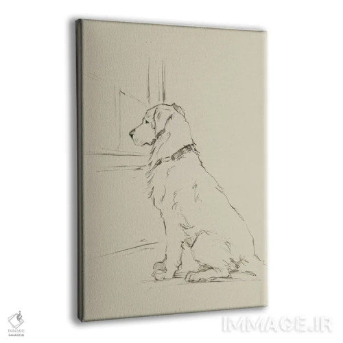 تابلو دکوراتیو در انتظار صاحب اثر اتان هارپر - نمای پرسپکتیو محصول