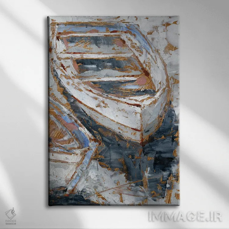 تابلو دکوراتیو نور سرد I اثر اتان هارپر - نمای روبهرو روی دیوار